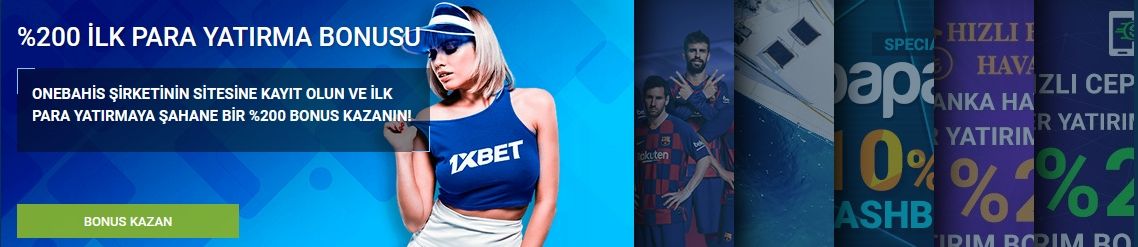 1xBet Üyelik Bonusları